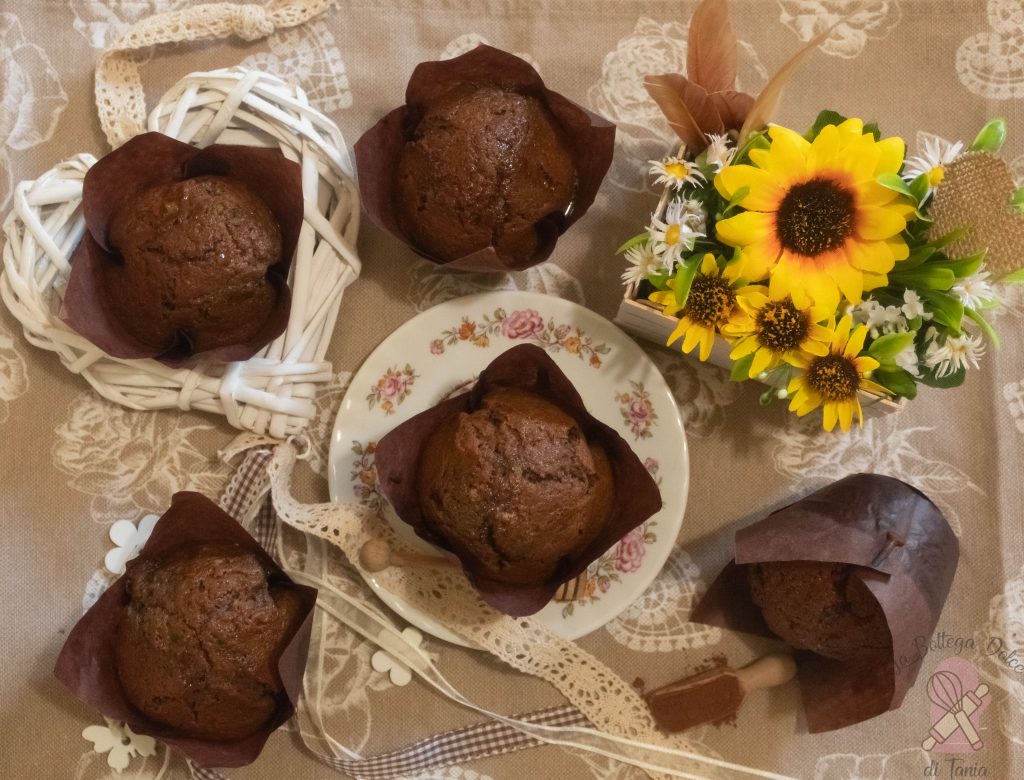 Muffin cacao e menta