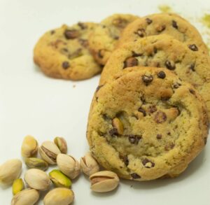 Cookies al pistacchio